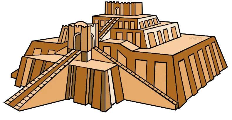 Ancient Ziggurat Structure