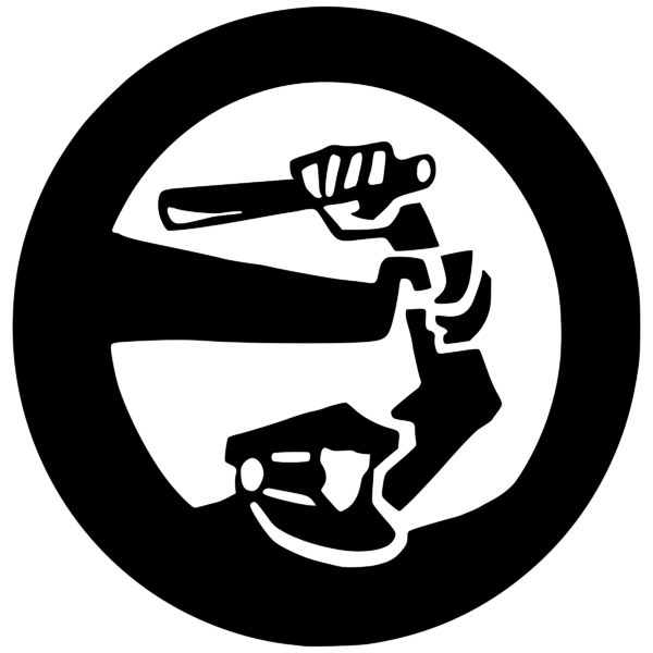 Anti-Police Brutality Protest Logo Symbol