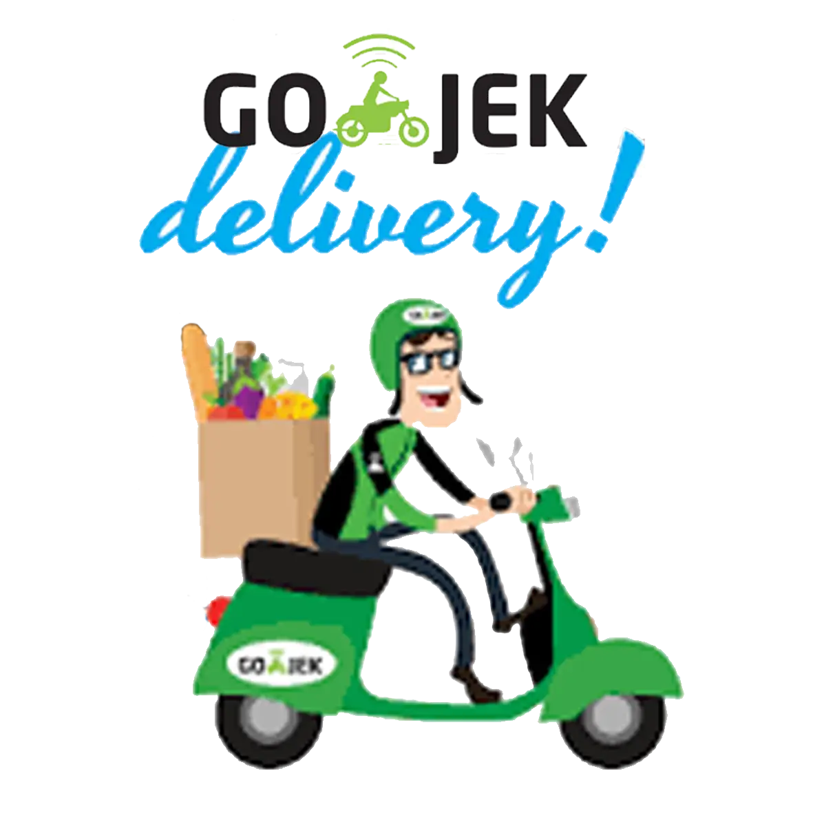 Gojek Delivery Scooter