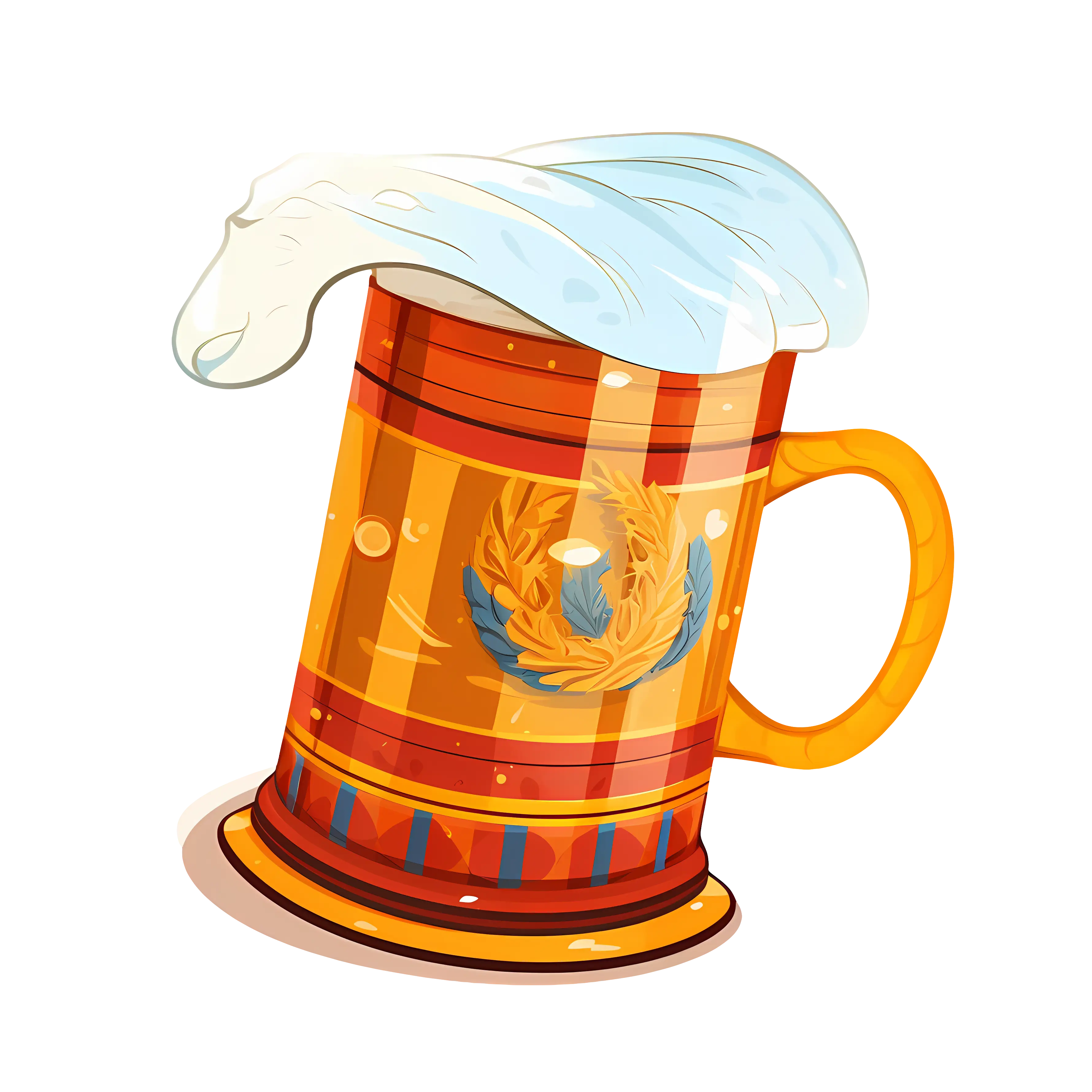 Foamy Beer Mug