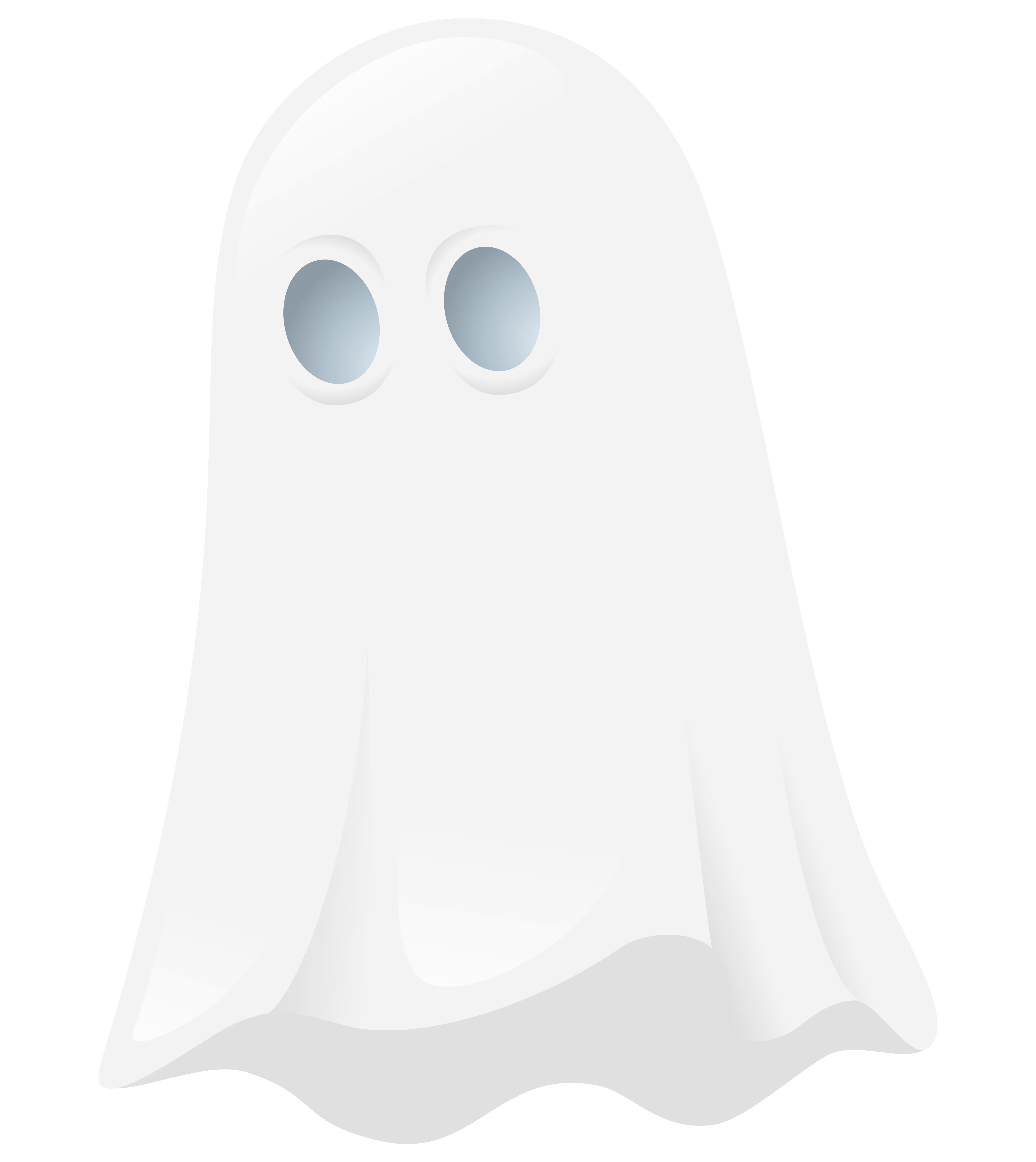 Ghost Cartoon Illustration
