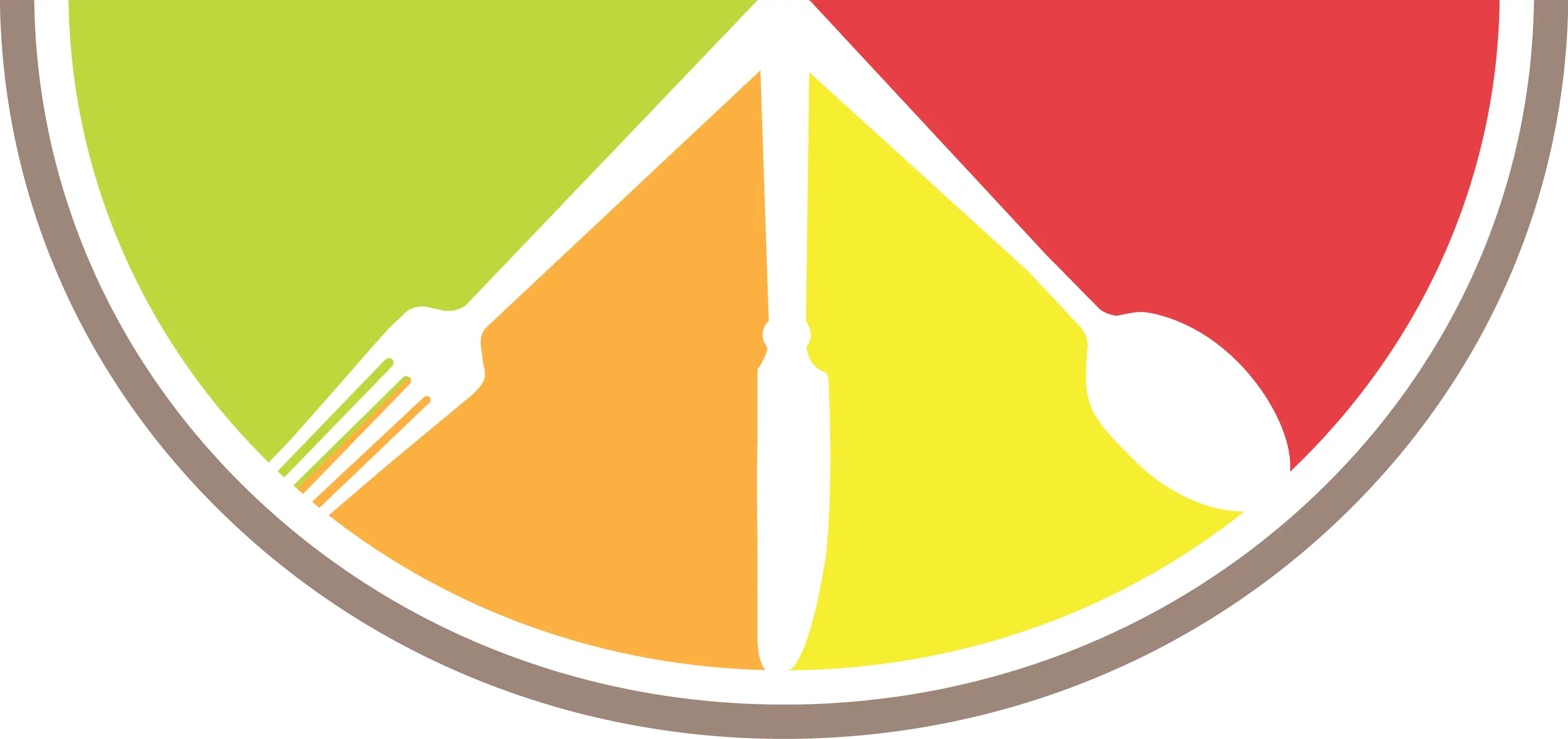 Colorful Cutlery Logo