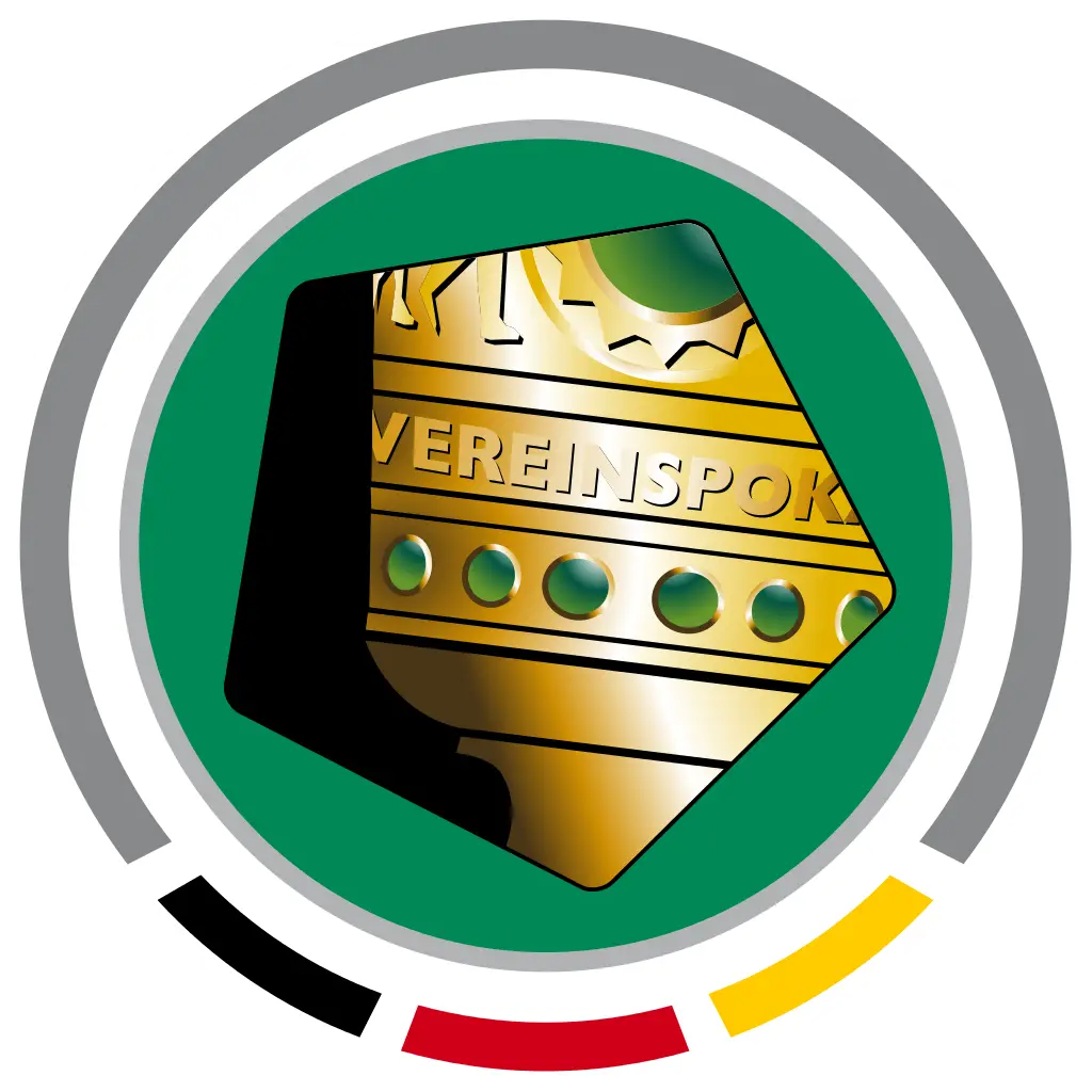 Gold Trophy in Green Circle