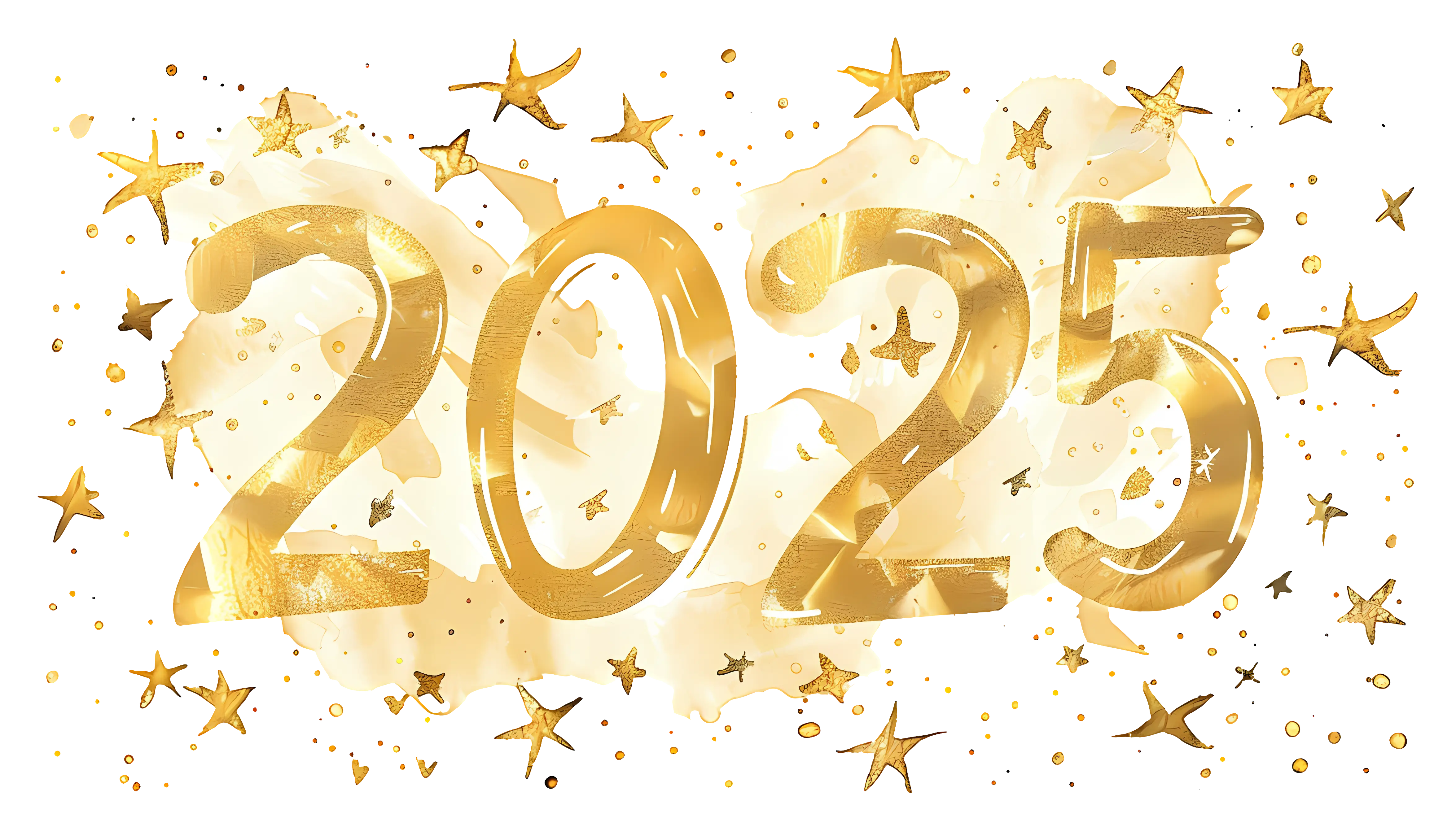 Golden 2025 Celebration Design
