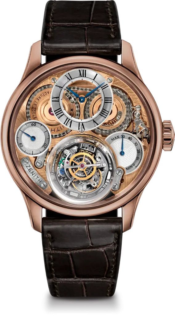 Luxury Mechanical Watch with Intricate Design