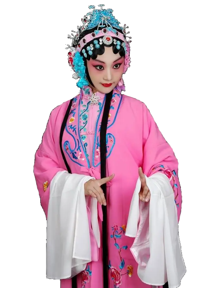 Traditional Pink Opera Costume