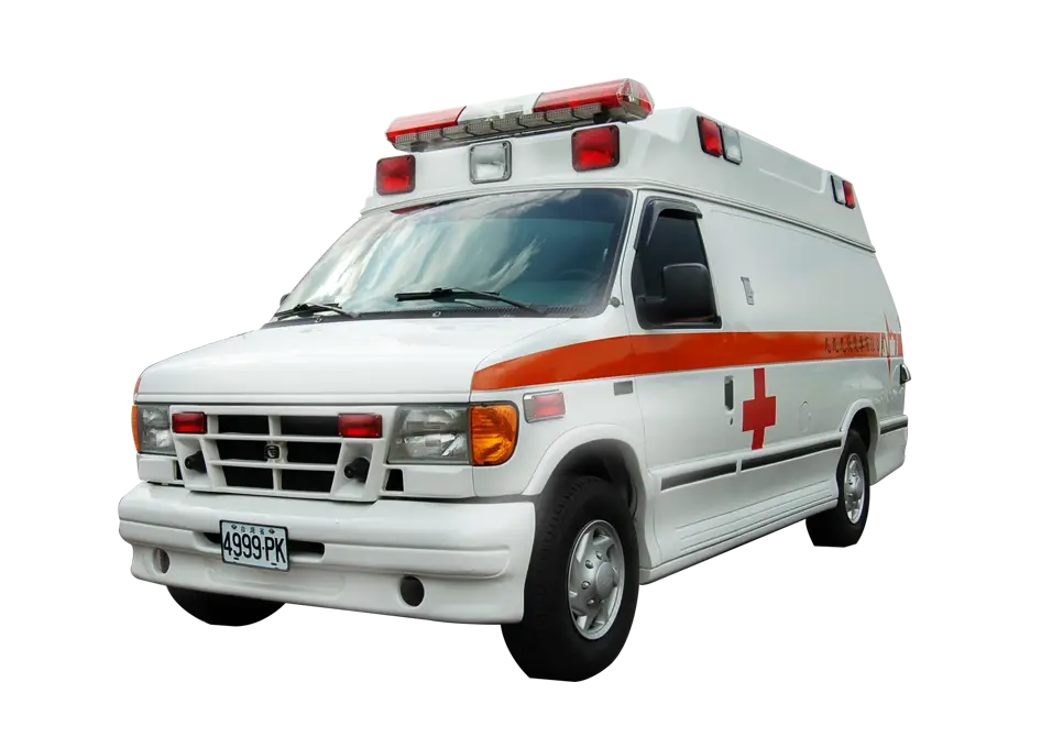 Emergency Ambulance Vehicle