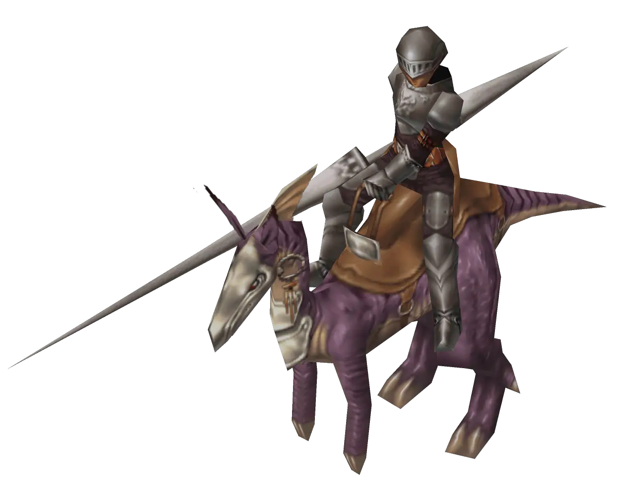 Armored Knight on Steed