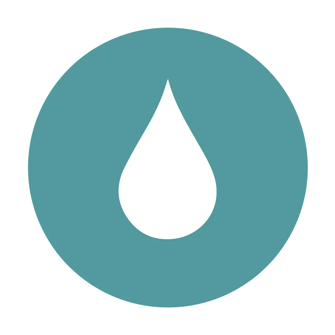 Minimalist Water Drop Icon