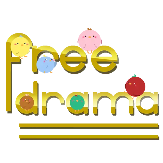 Colorful Free Drama Text with Cute Characters