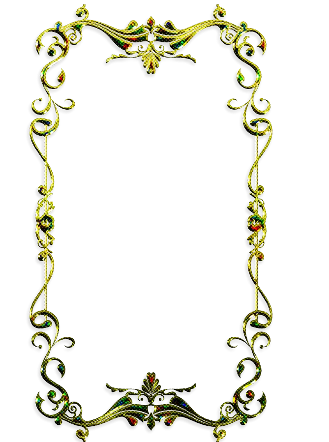 Ornate Gold Decorative Frame