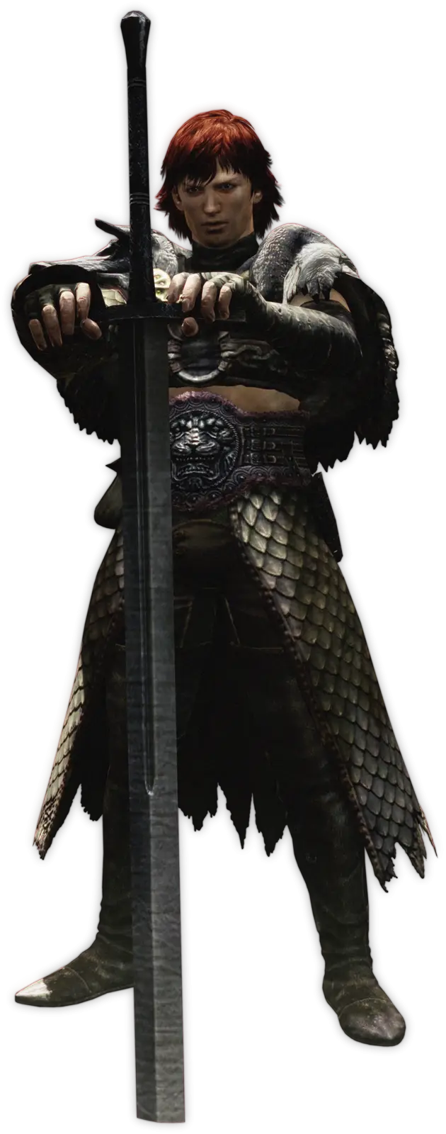 Armored Warrior with Sword