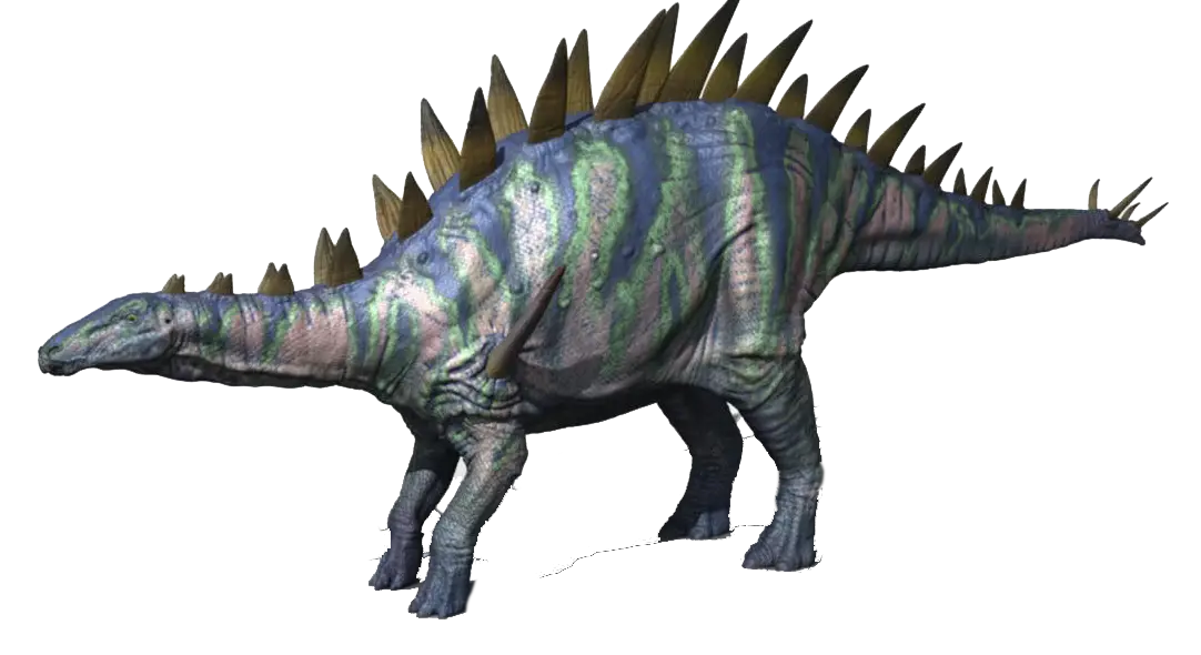 Stegosaurus Dinosaur Model with Spikes