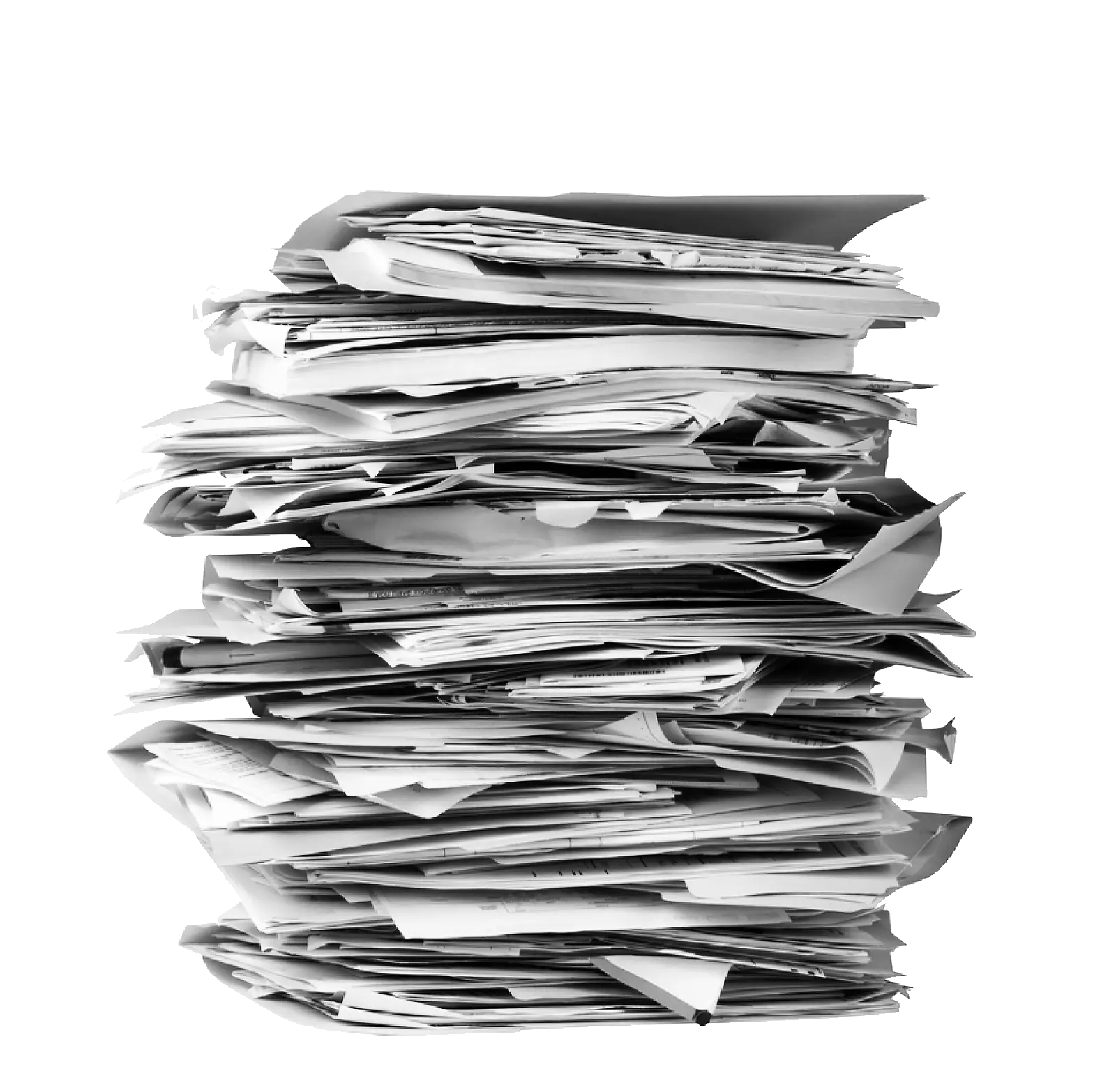 Large Stack of Papers