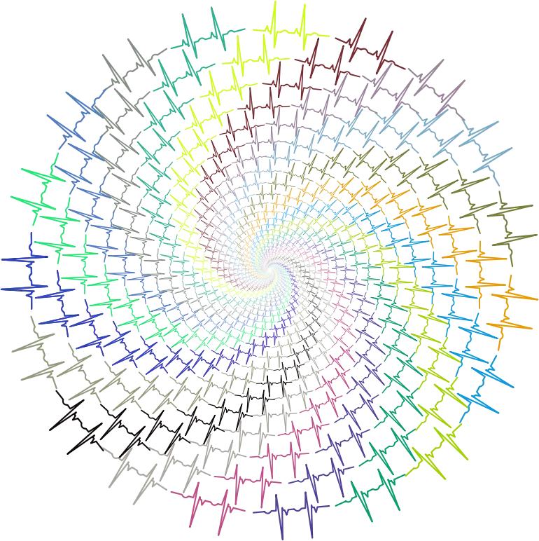 Colorful Spiral Pattern
