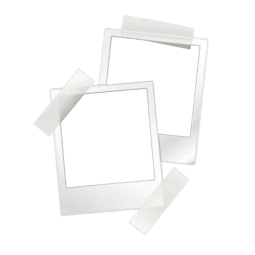 Polaroid-Style Photo Frames Illustration