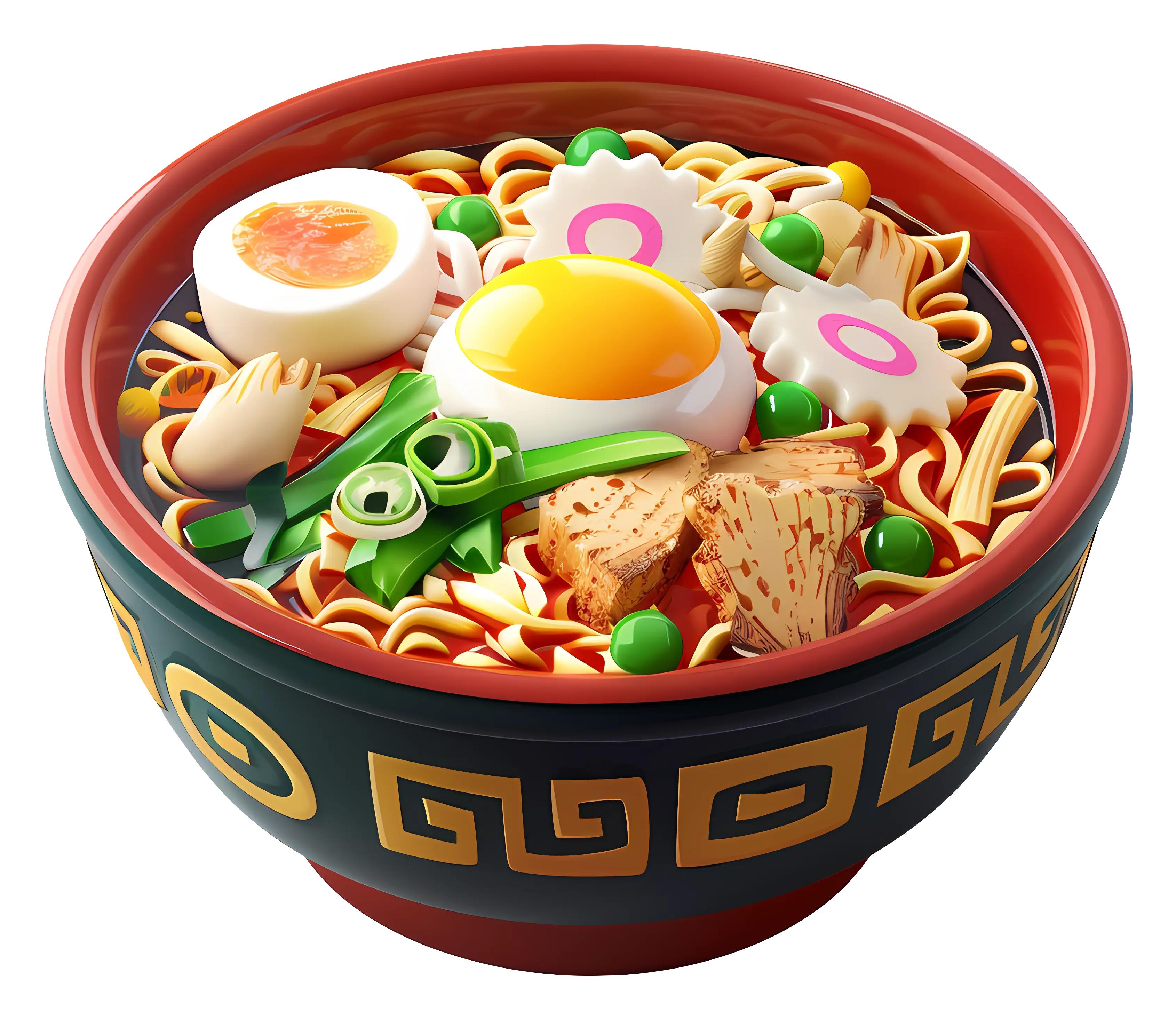 Colorful Bowl of Ramen