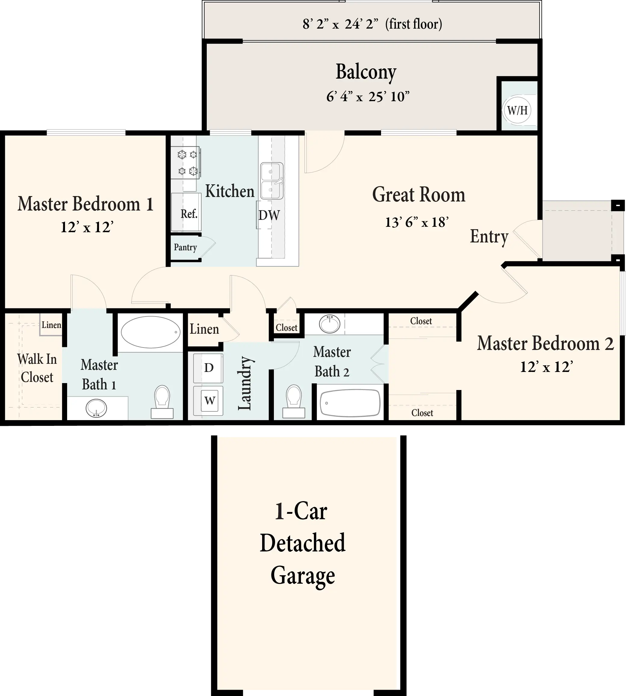 Detailed House Floor Plan Design