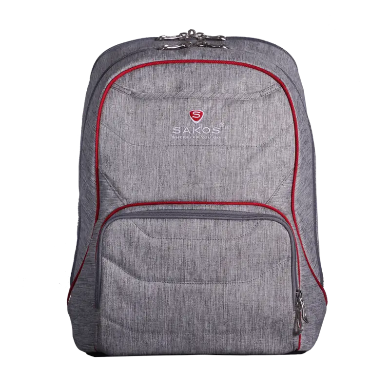 Gray Backpack for Travel and School