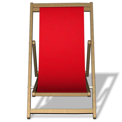Red Deck Chair
