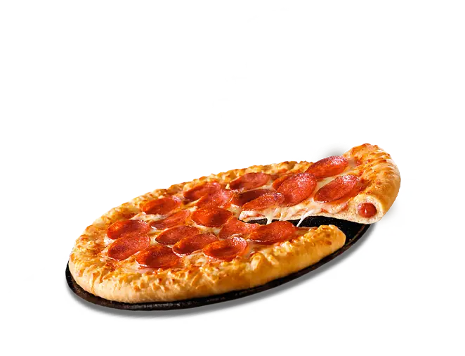 Sliced Pepperoni Pizza with Cheese
