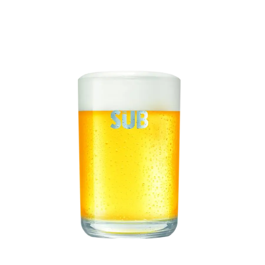 Frothy Beer Glass