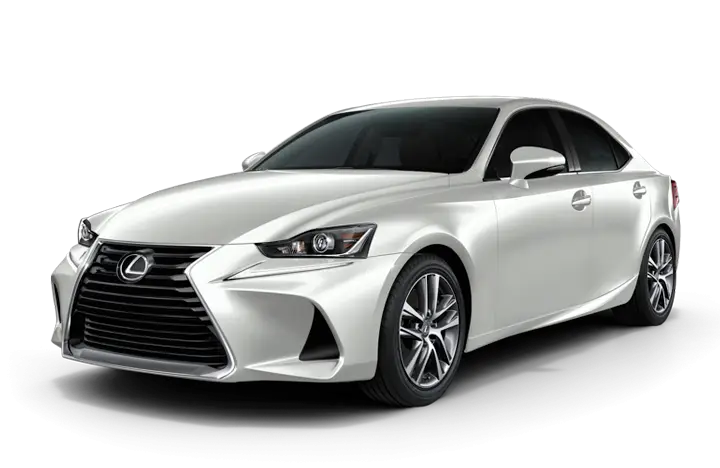 White Luxury Sedan Car