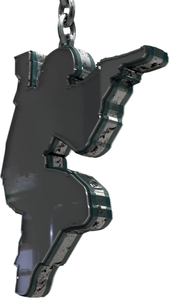 Hanging Figure Silhouette
