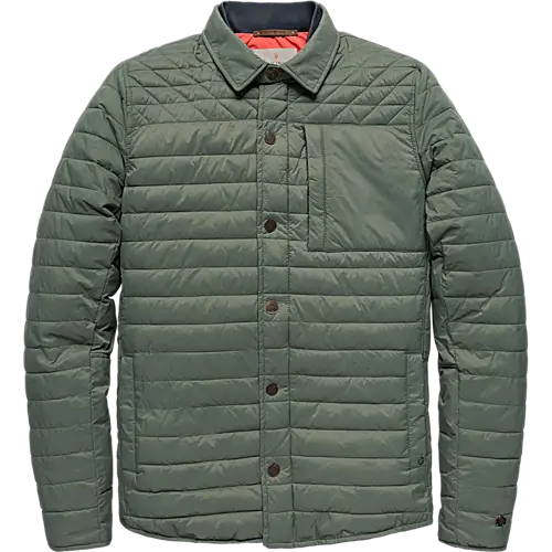 Quilted Green Jacket for Cold Weather