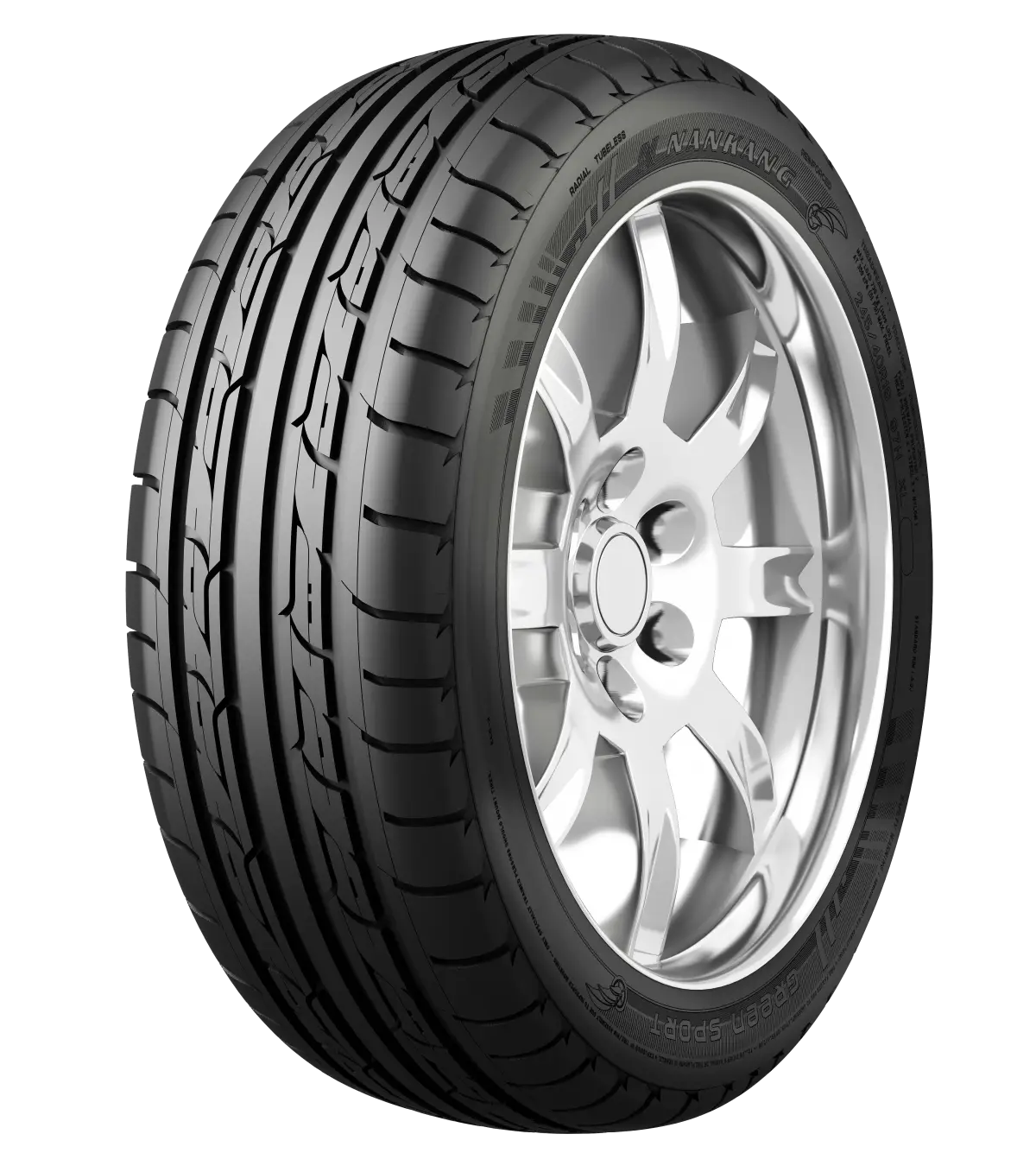 Car Tire with Alloy Rim