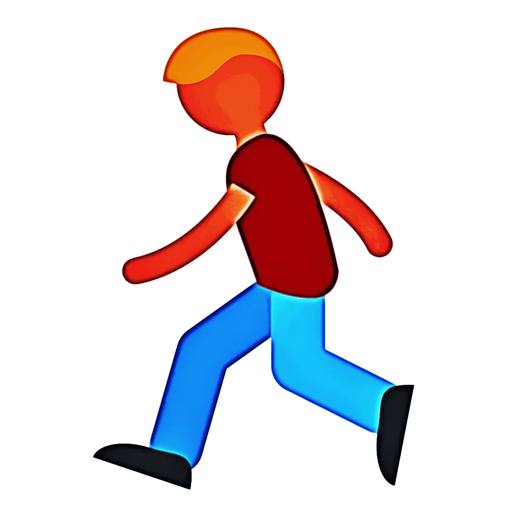 Running Person Illustration
