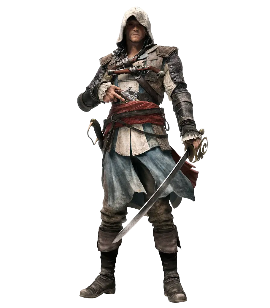 Fantasy Character in Action Pose