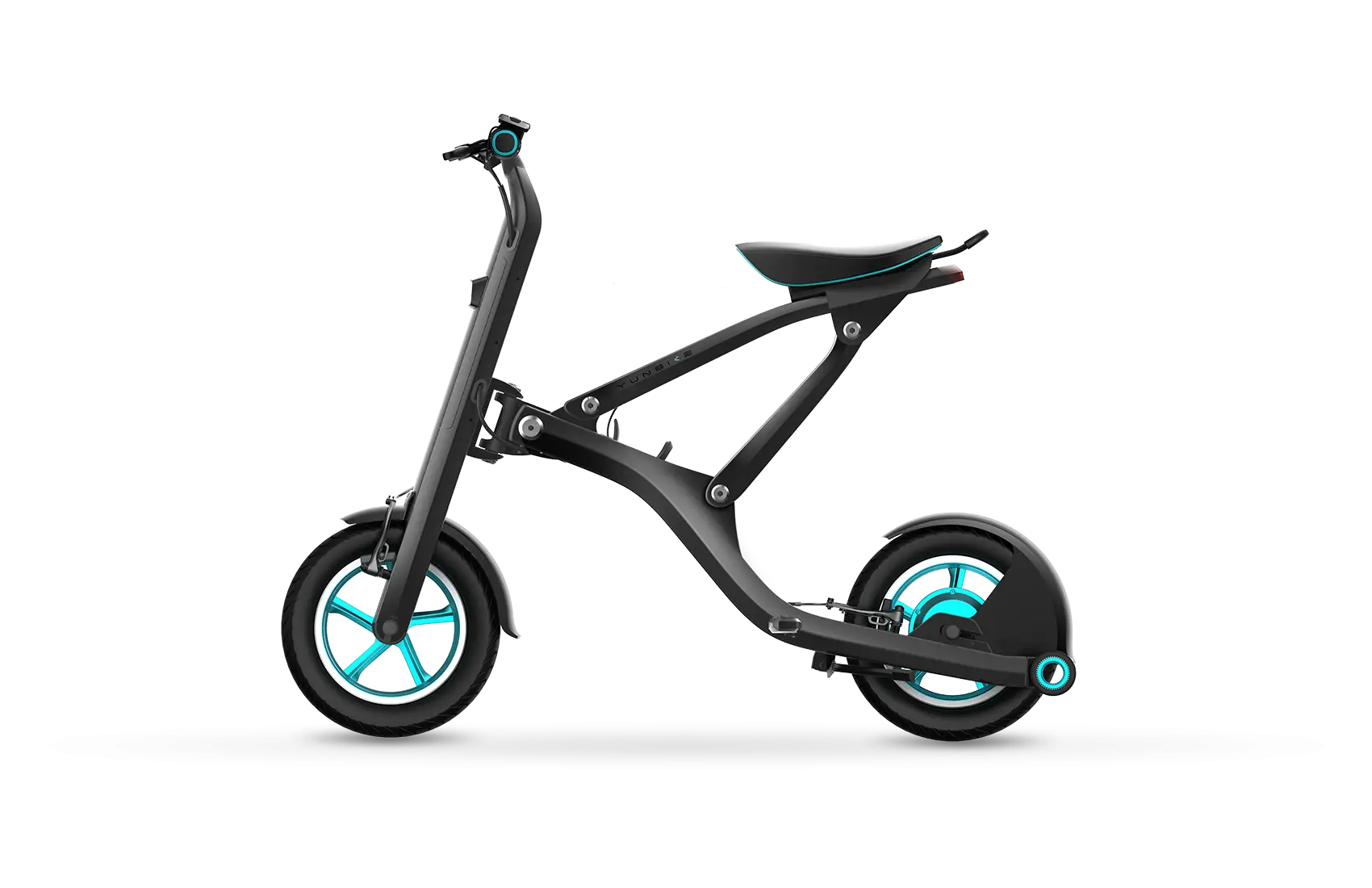 Modern Compact Electric Bike with Sleek Design
