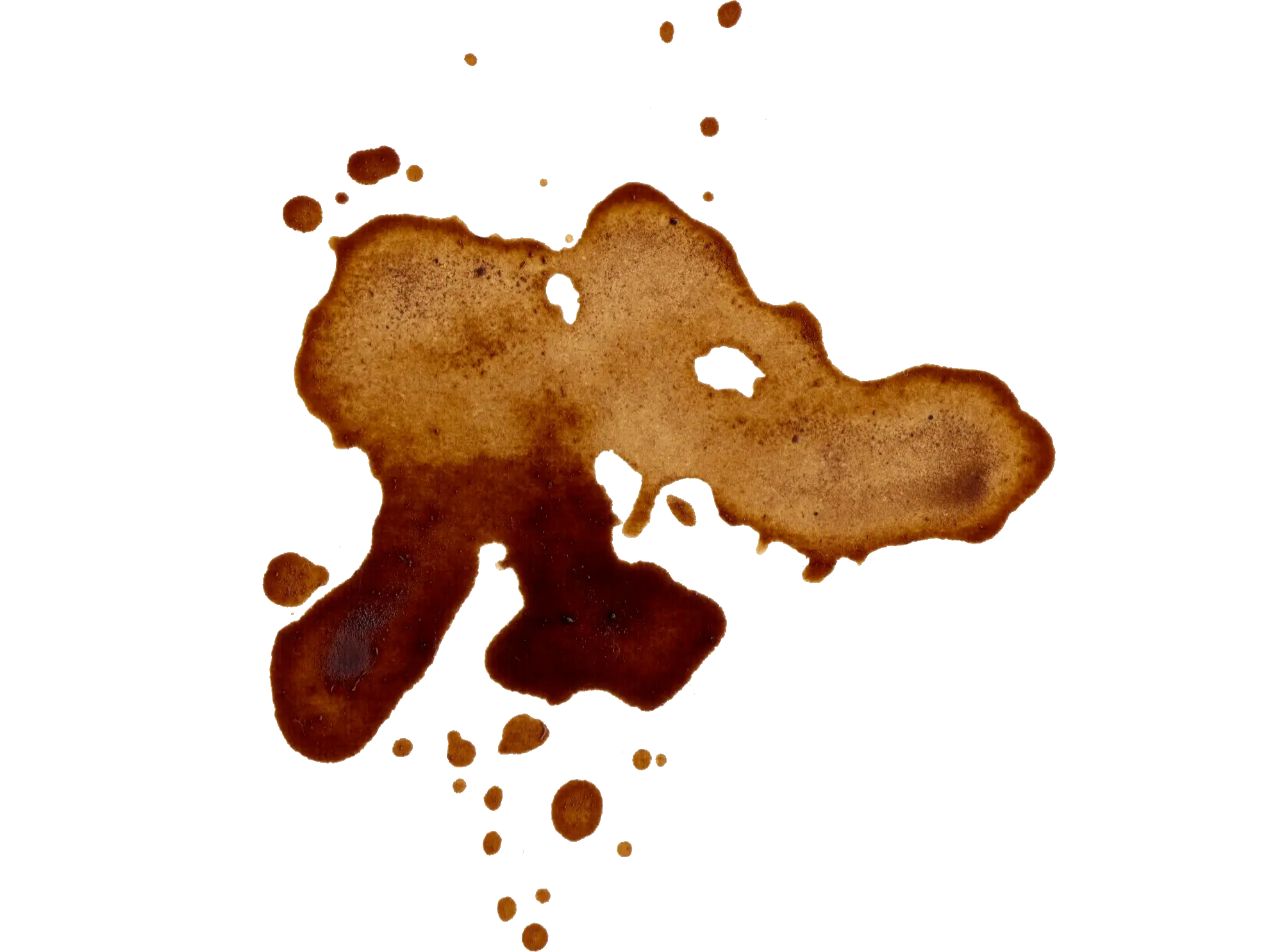 Coffee Stain Splash Design