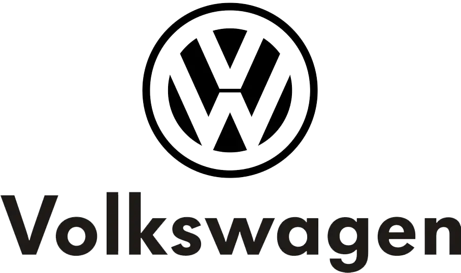 Volkswagen Logo on Transparent Background