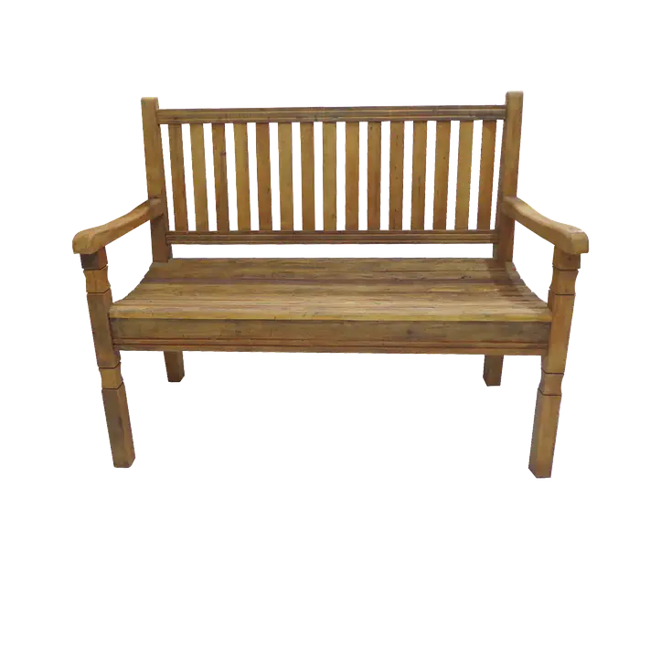 Classic Wooden Bench for Outdoor Use