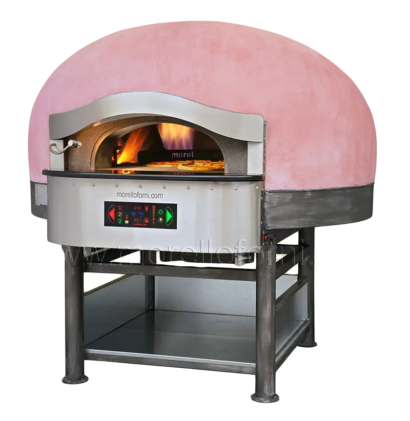 Modern Pizza Oven with Fire
