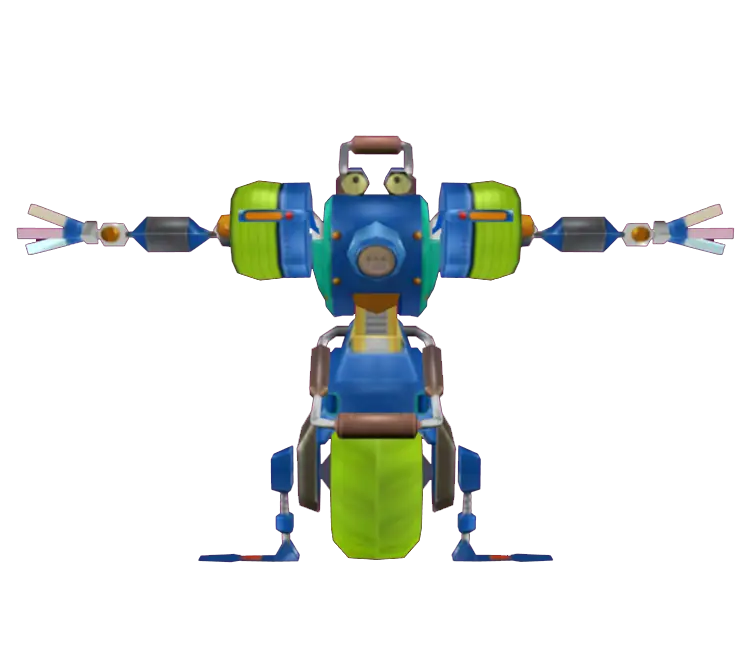 Colorful Robot with a Playful Design