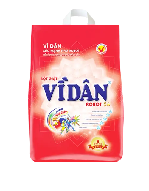 Red Packaged Laundry Detergent