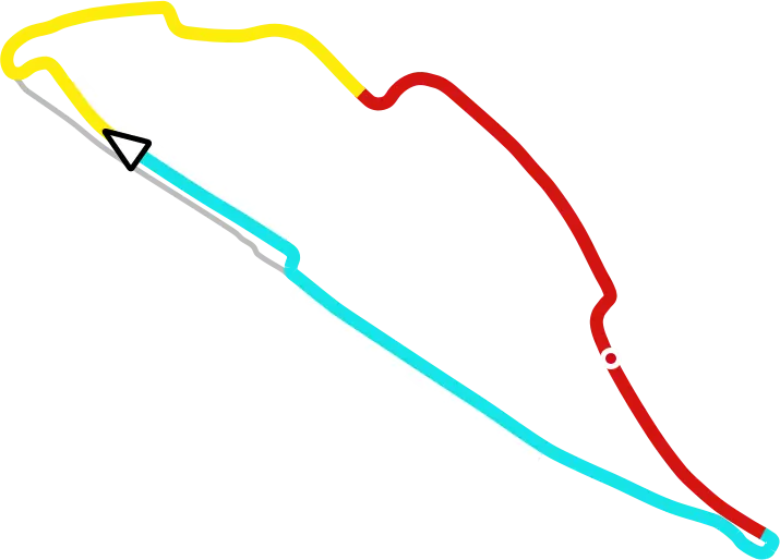 Abstract Colored Route Map Design