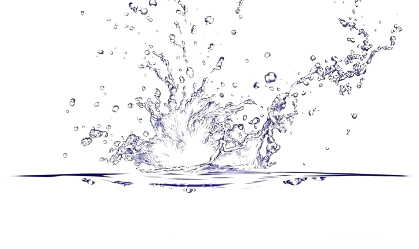 Splashing Water Ripple Design