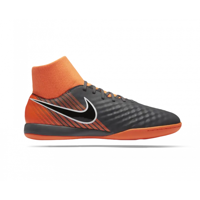 Nike Soccer Shoe in Black and Orange