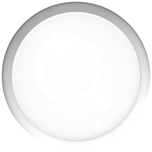 Transparent Magnifying Glass Icon