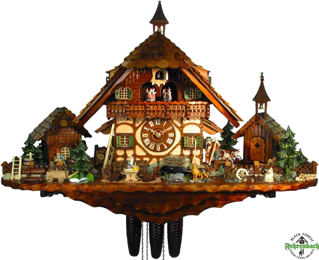 Traditional Wooden Cuckoo Clock
