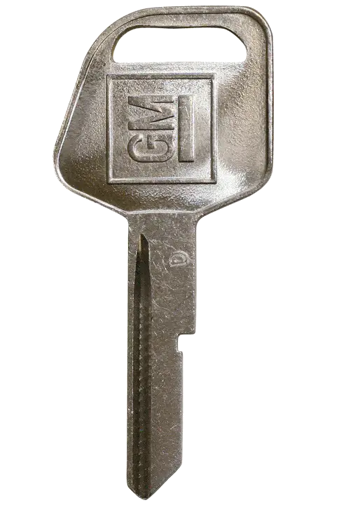 Metal Car Key with GM Logo