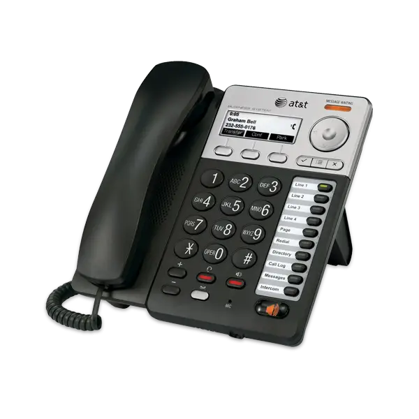 Standard Office Desk Phone with Keypad