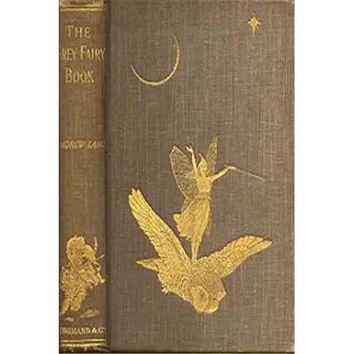 Golden Fairy on Grey Book Cover