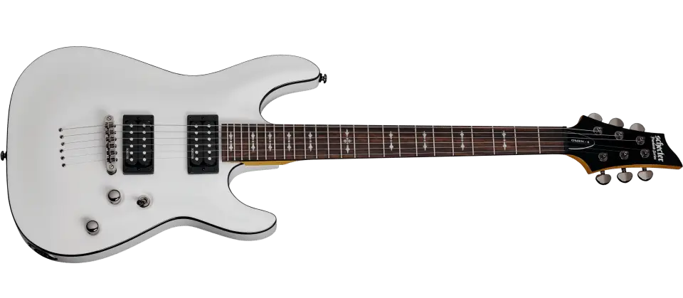 White Electric Guitar for Music Enthusiasts