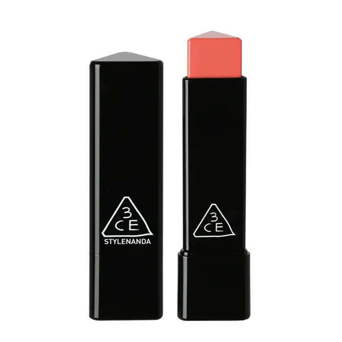 Coral Shade Lipstick in Stylish Black Case