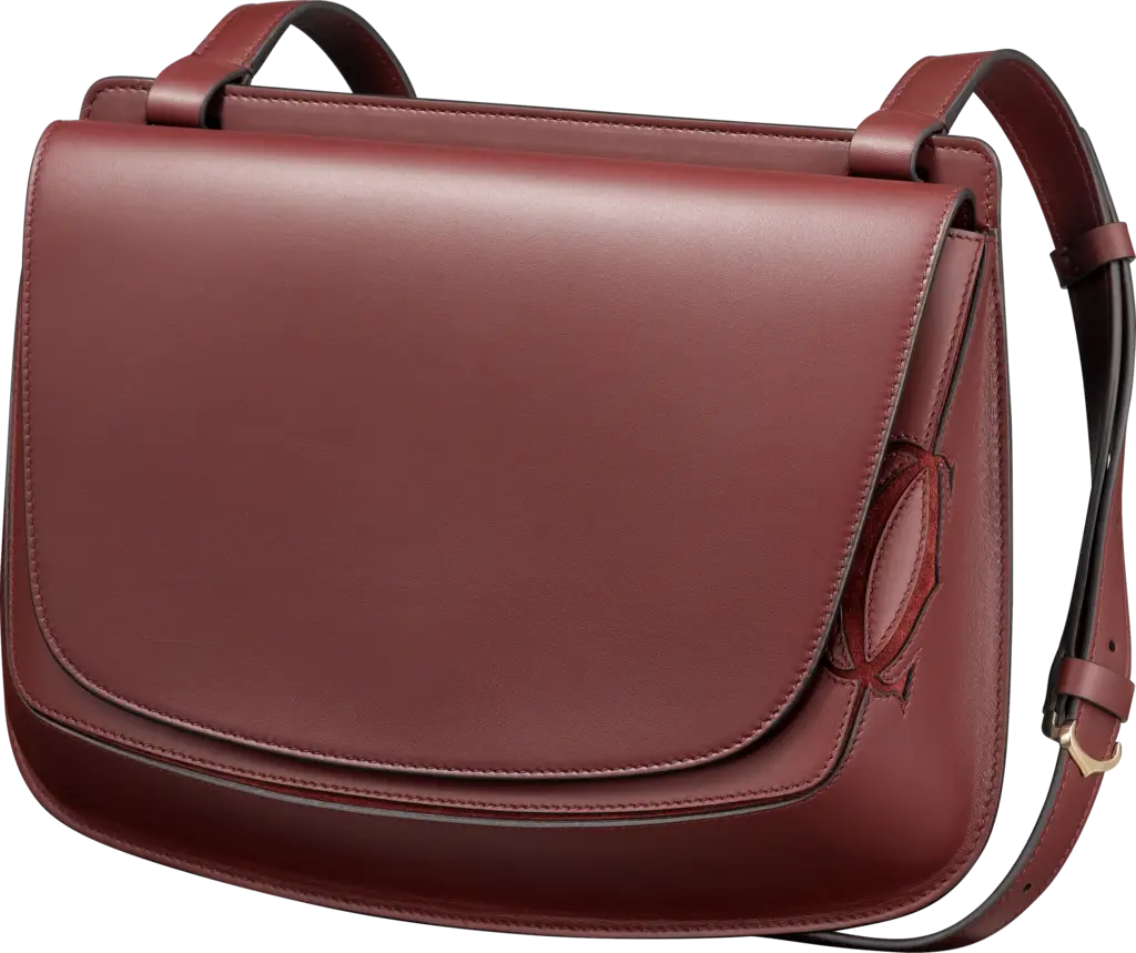 Elegant Brown Leather Shoulder Bag